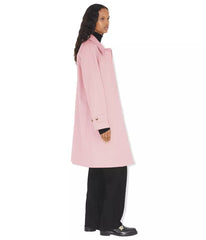 Burberry Elegant Cotton-Blend Trench Coat in Pink