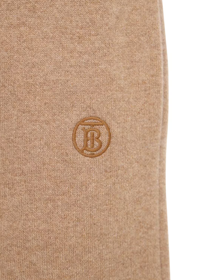 Burberry Elegant Monogram Cashmere Sport Pants