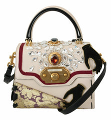 Dolce & Gabbana Multicolor Elegance Shoulder Bag with Gold Details