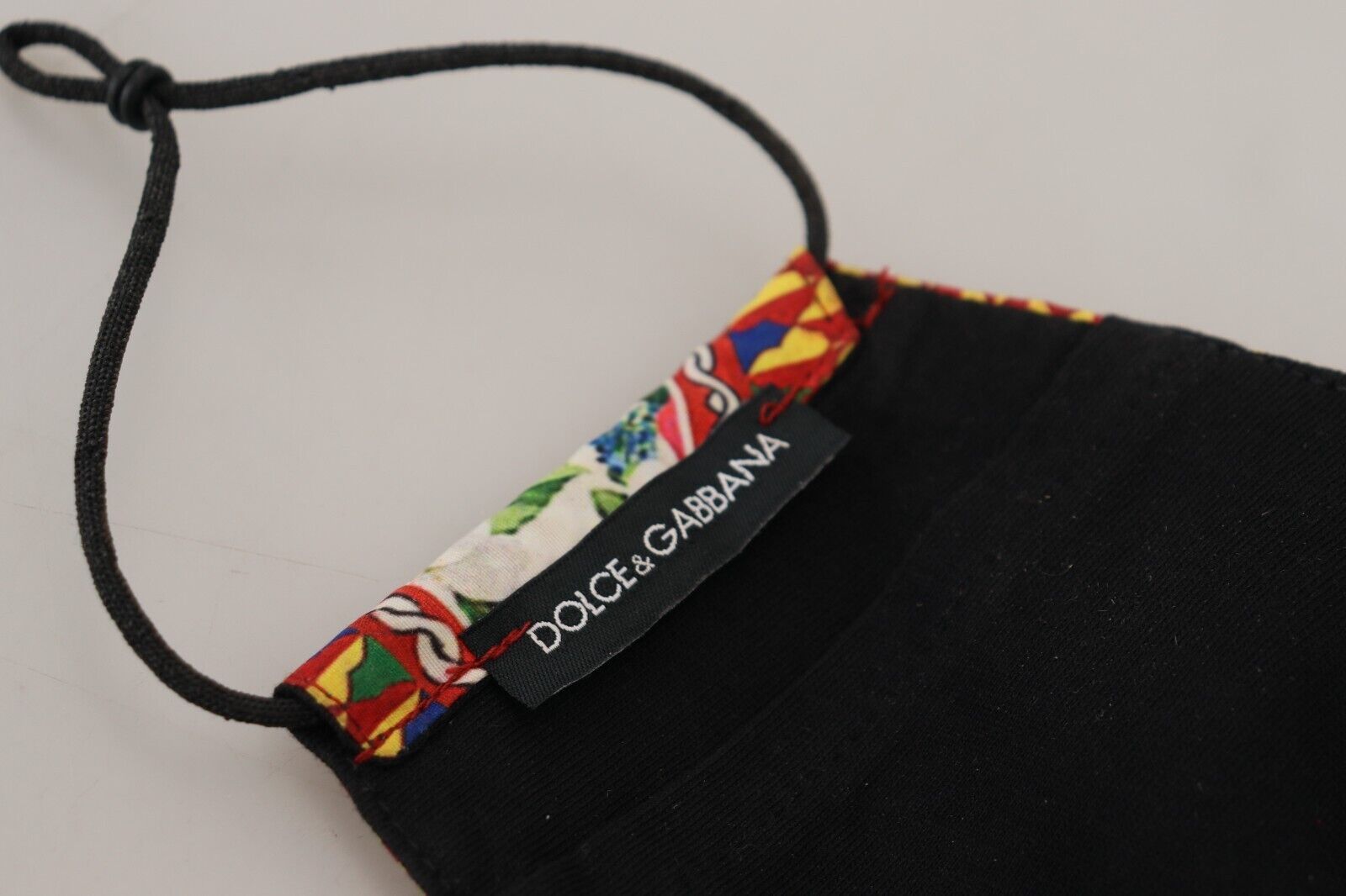 Dolce & Gabbana Chic Multicolor Designer Face Mask