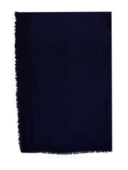 Emporio Armani Soft Viscose Blue Stole