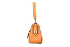 Marc Jacobs Drifter Small Smoked Almond Leather Hobo Shoulder Crossbody Handbag