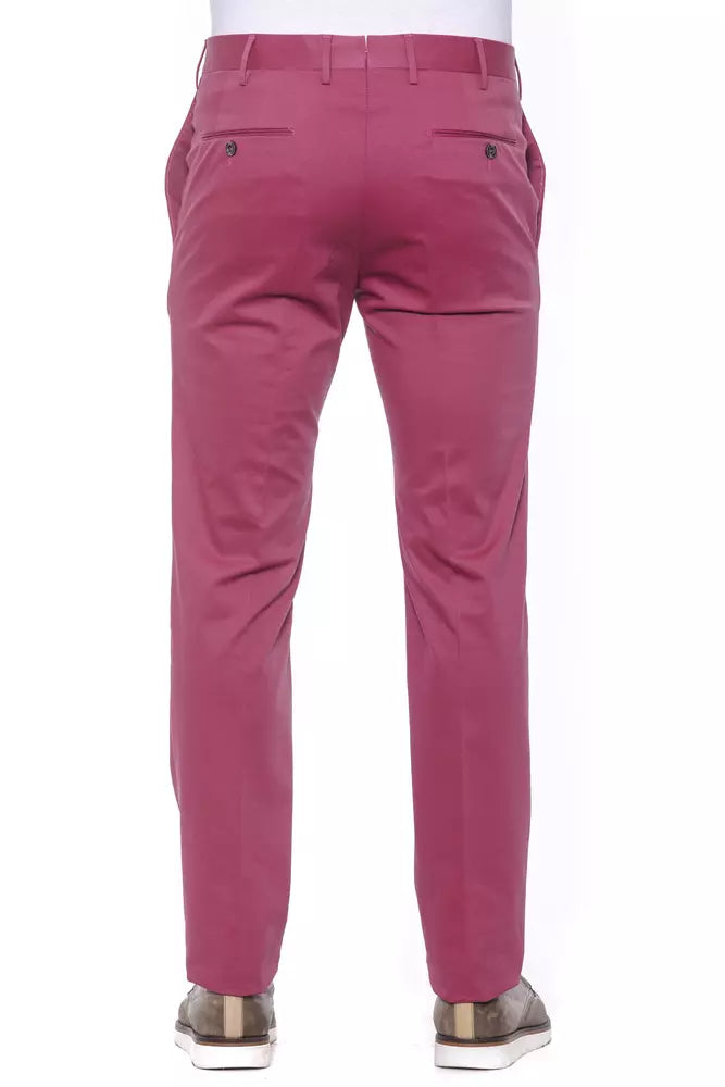 Fuchsia PT Torino Men's Fashion Trousers