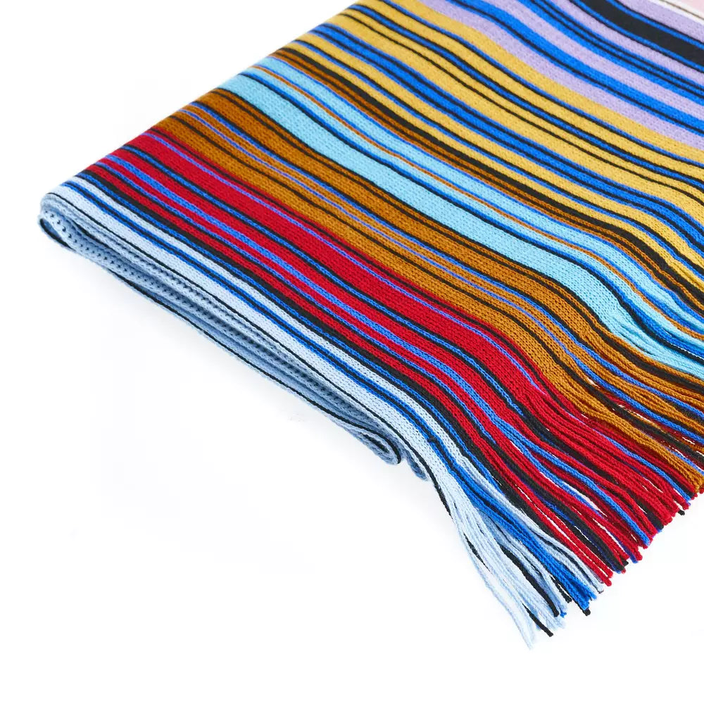 Missoni Geometric Pattern Luxury Fringed Scarf