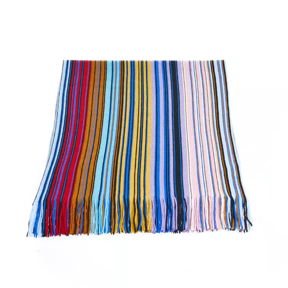 Missoni Geometric Pattern Luxury Fringed Scarf