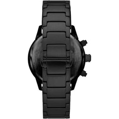 Emporio Armani Black Green Steel Chronograph Watch