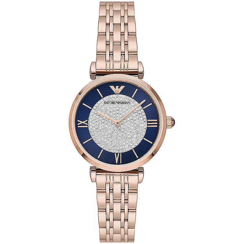 Emporio Armani Bronze Steel Quartz Watch