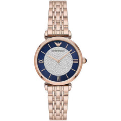 Emporio Armani Bronze Steel Quartz Watch