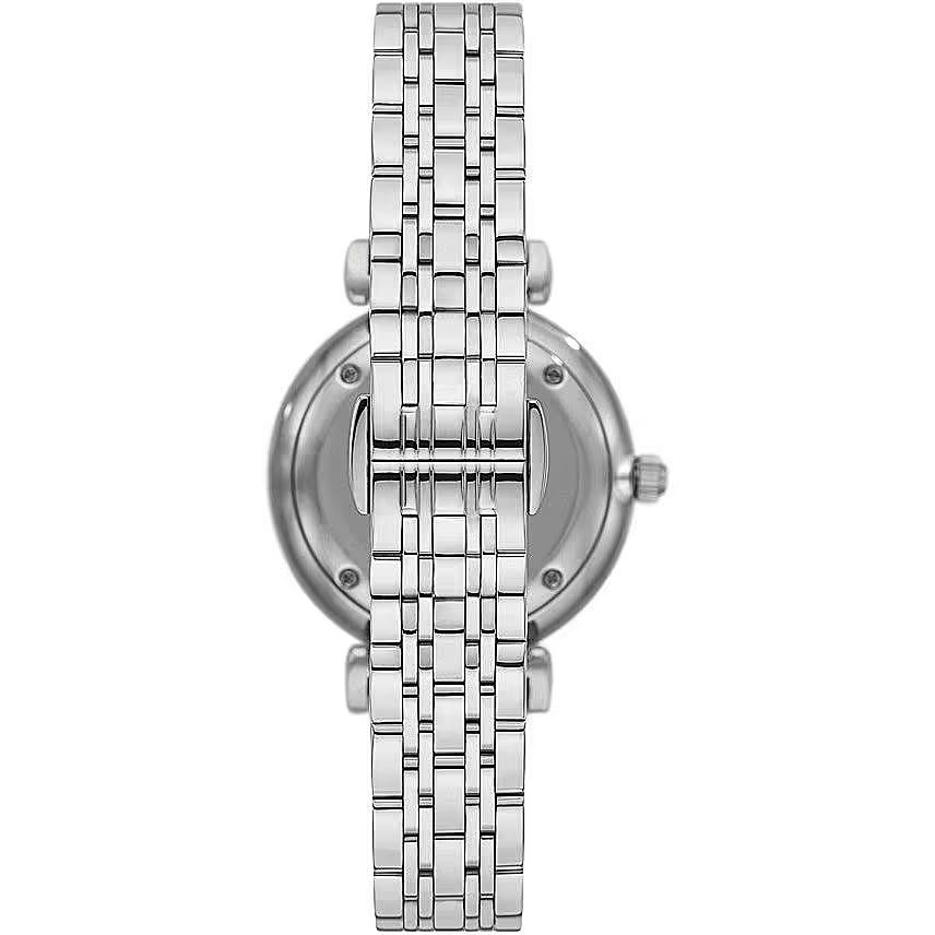 Emporio Armani Silver Steel Quartz Watch