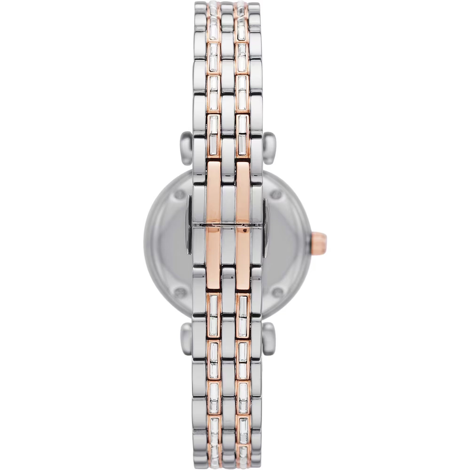 Emporio Armani Silver Steel Quartz Watch