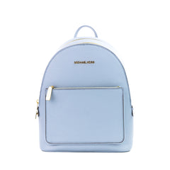 Michael Kors Adina Medium Pale Blue Pebble Leather Convertible Backpack BookBag